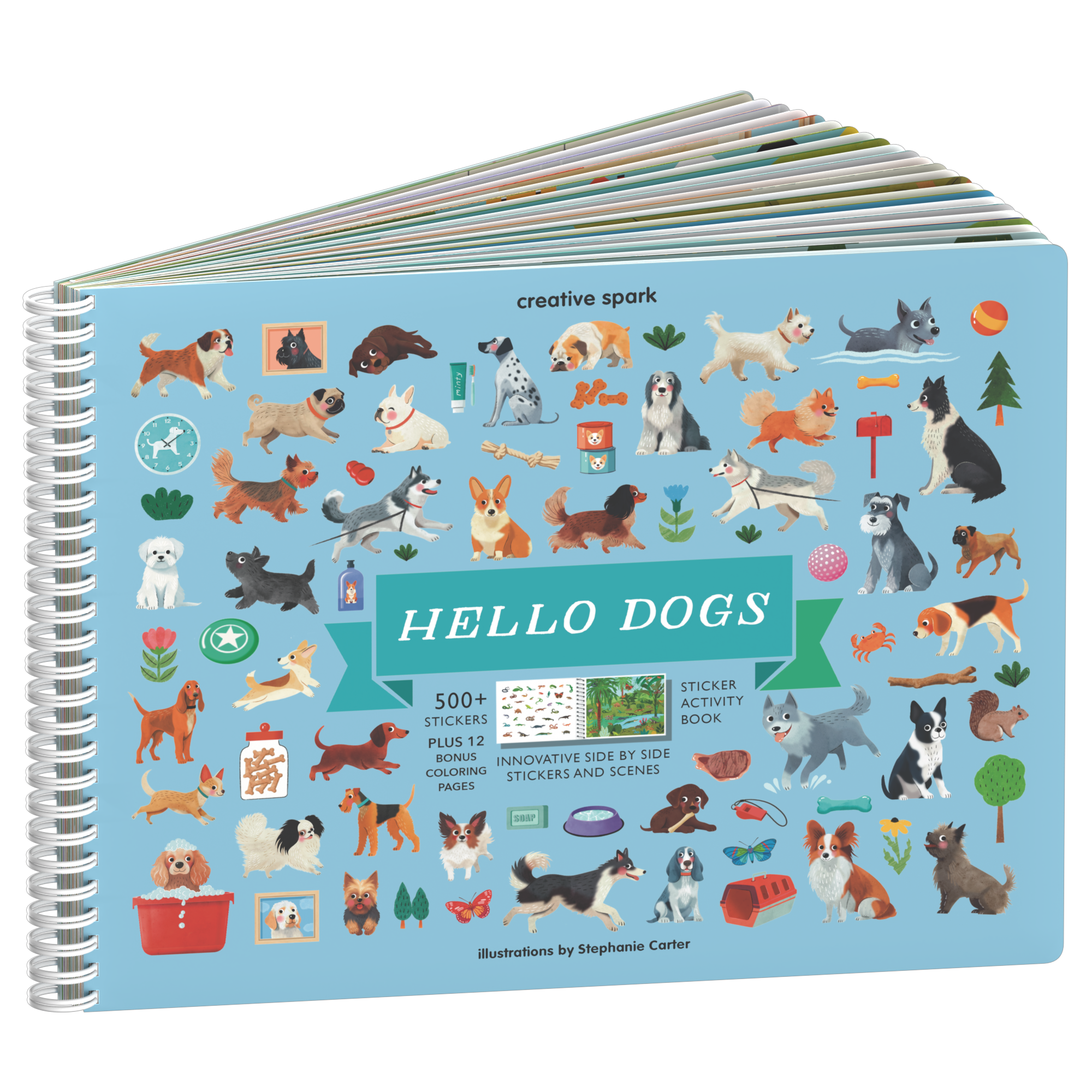 Hello Dogs Sticker Book