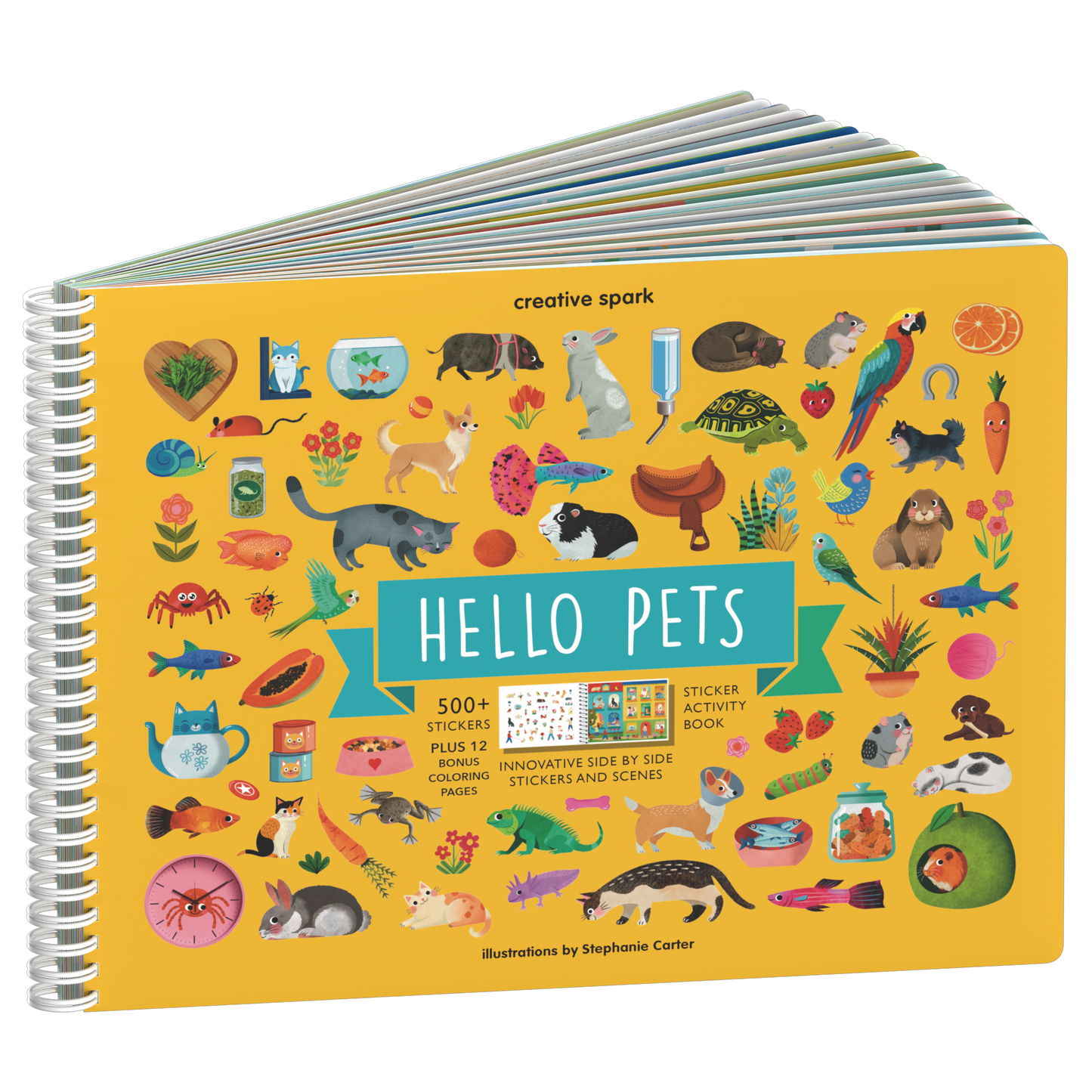 Hello Pets Sticker Book