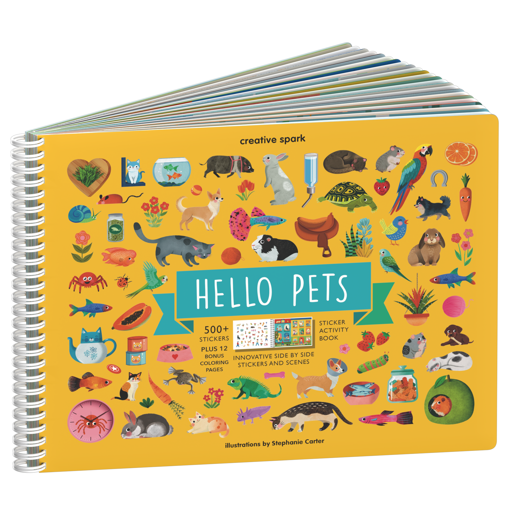 Hello Pets Sticker Book