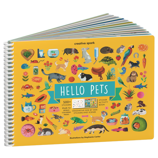 Hello Pets Sticker Book