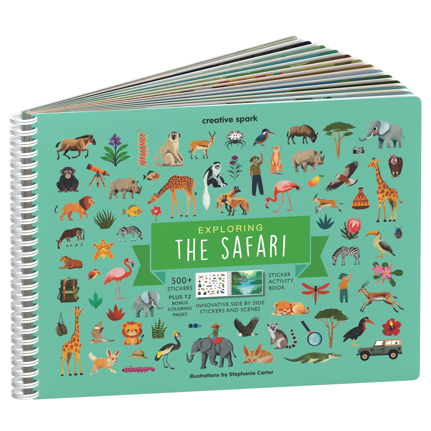 Exploring the Safari Sticker Book