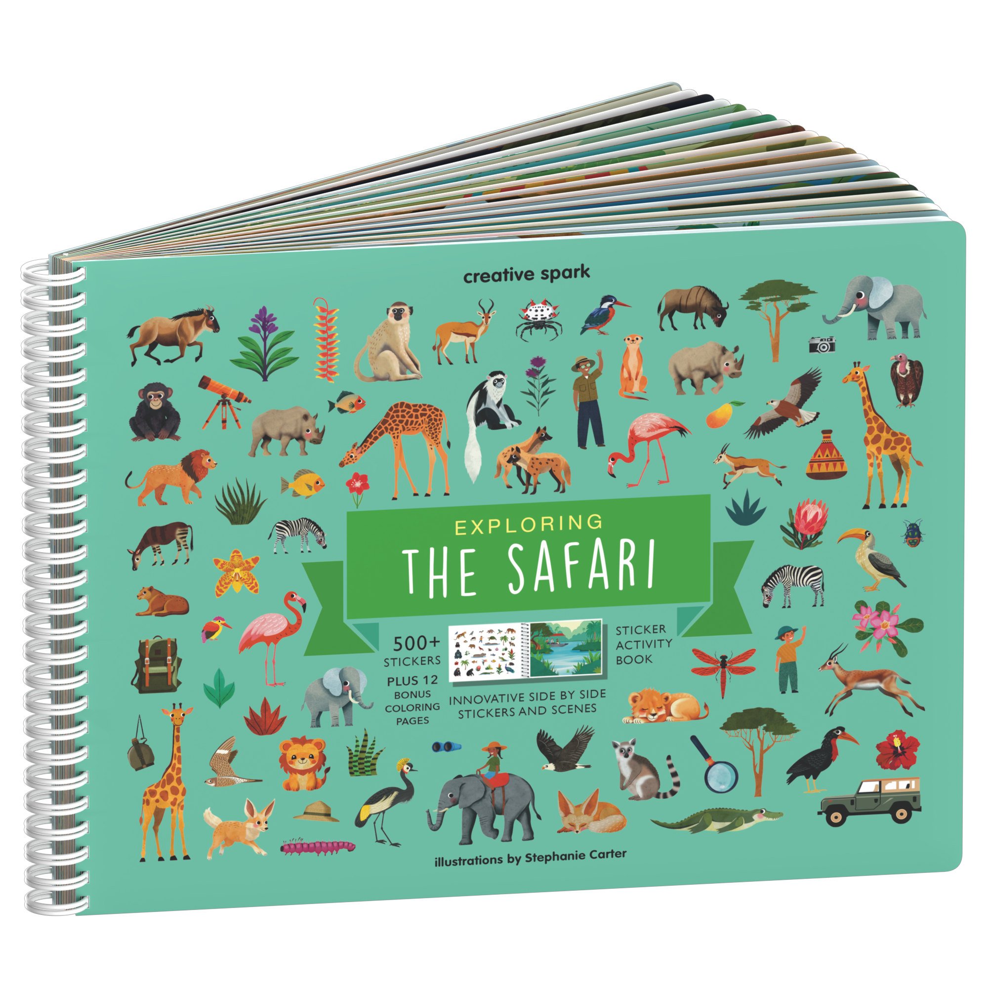 Exploring the Safari Sticker Book