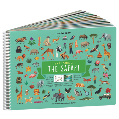 Exploring the Safari Sticker Book