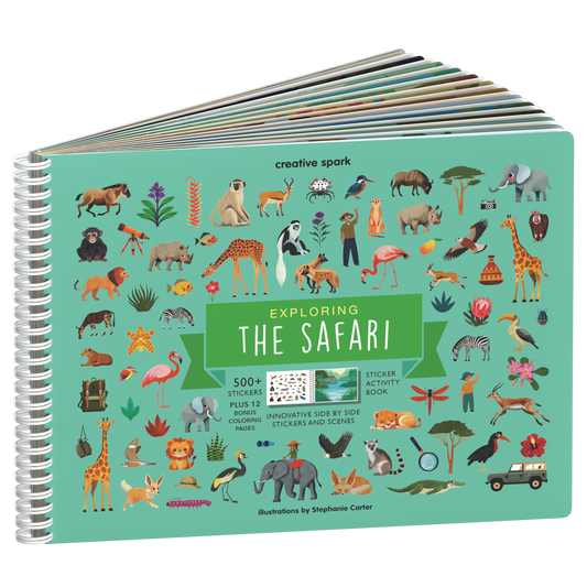 Exploring the Safari Sticker Book