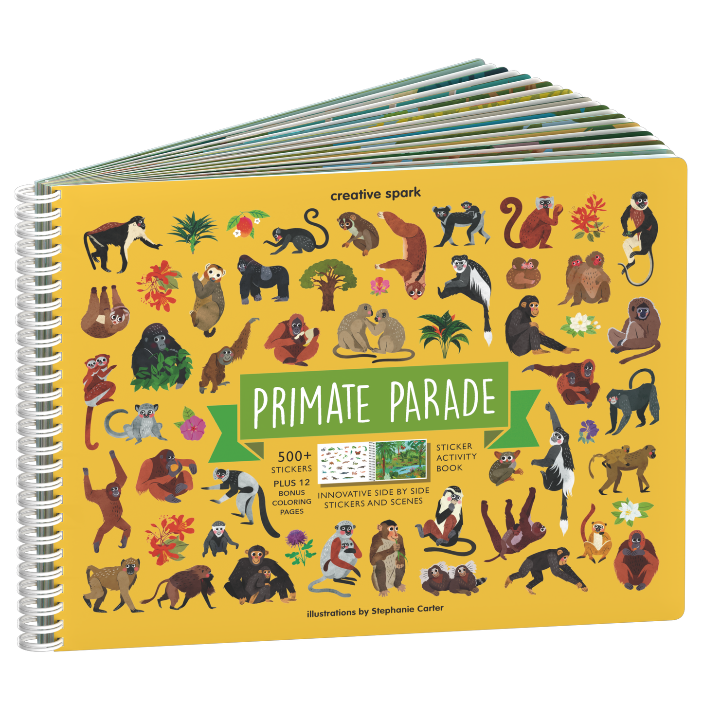 Primates Sticker Book