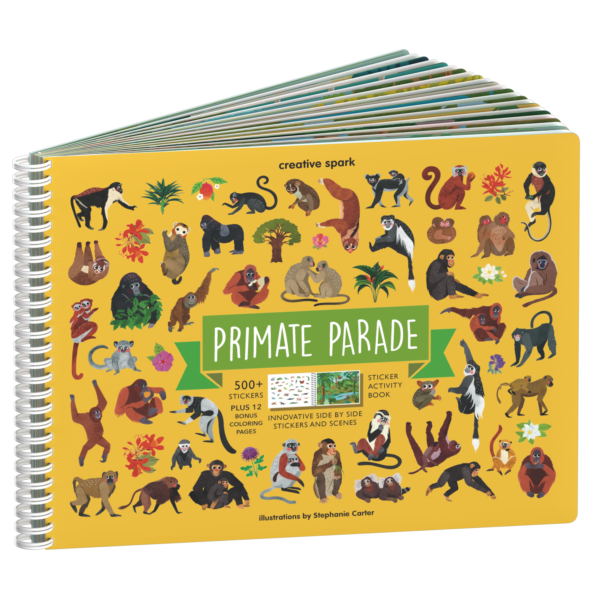 Primates Sticker Book