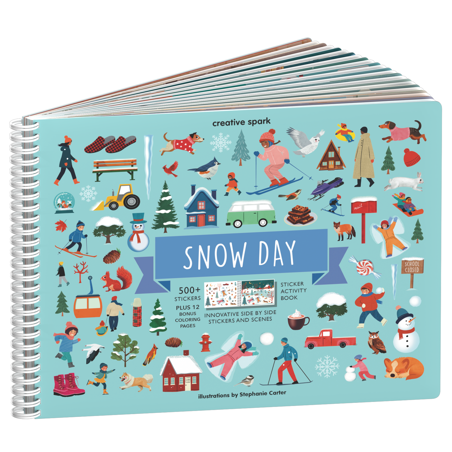 Snow Day Sticker Book