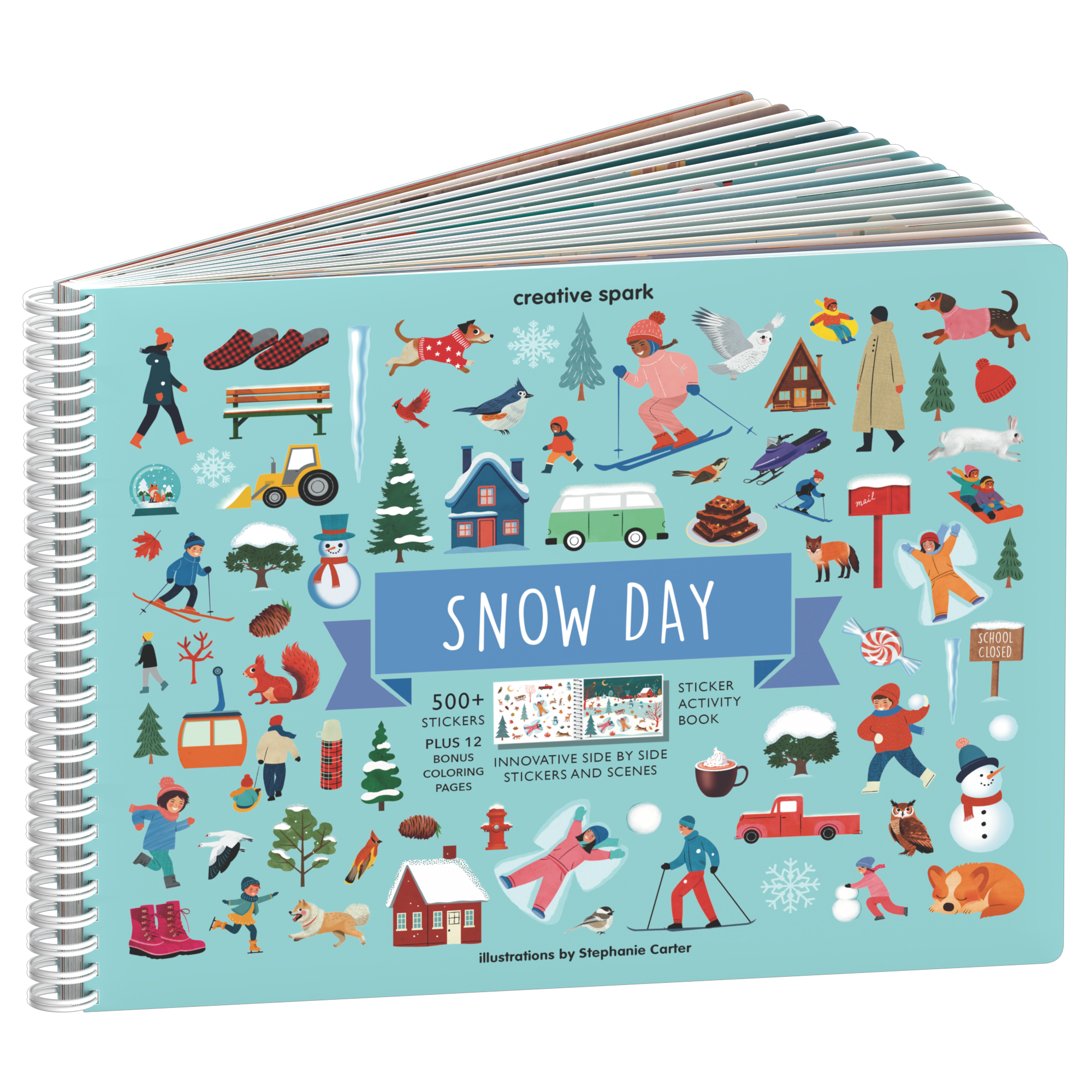 Snow Day Sticker Book