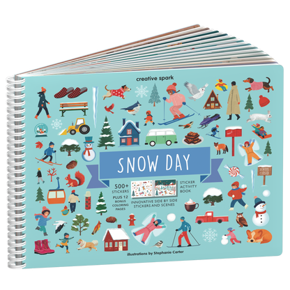 Snow Day Sticker Book