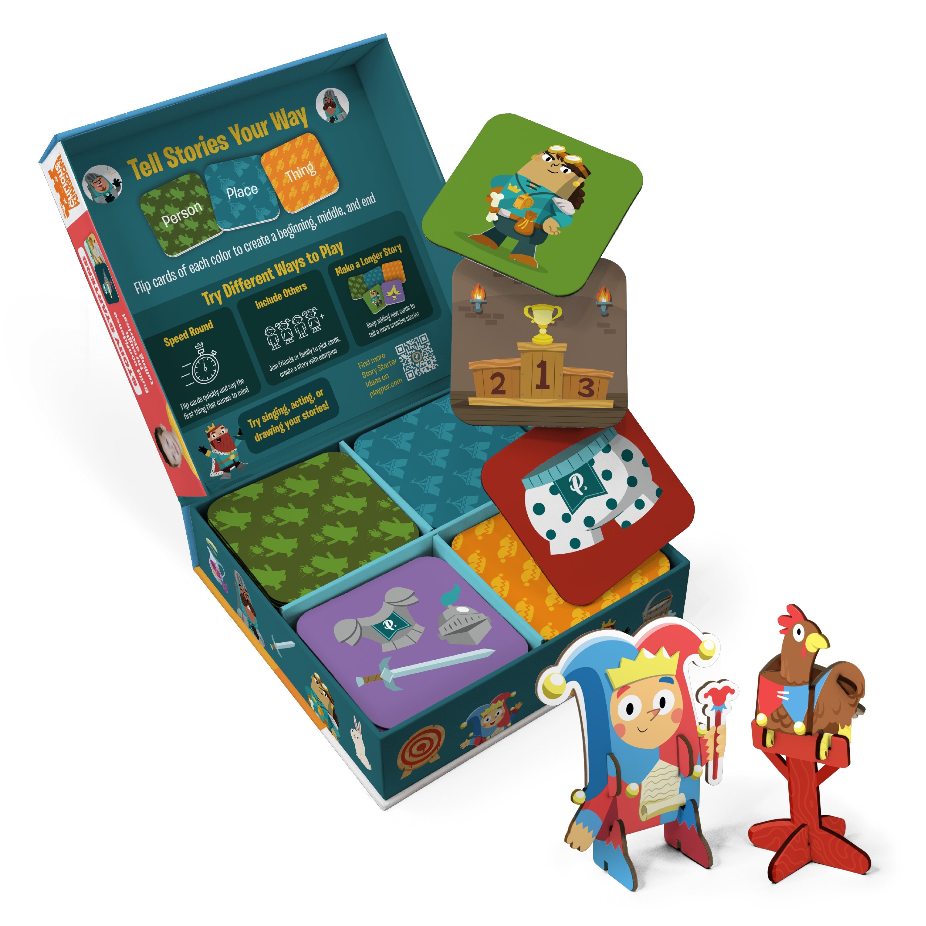 Story Starters: Storytelling Cards Jasper Edition | Playper - additional view
