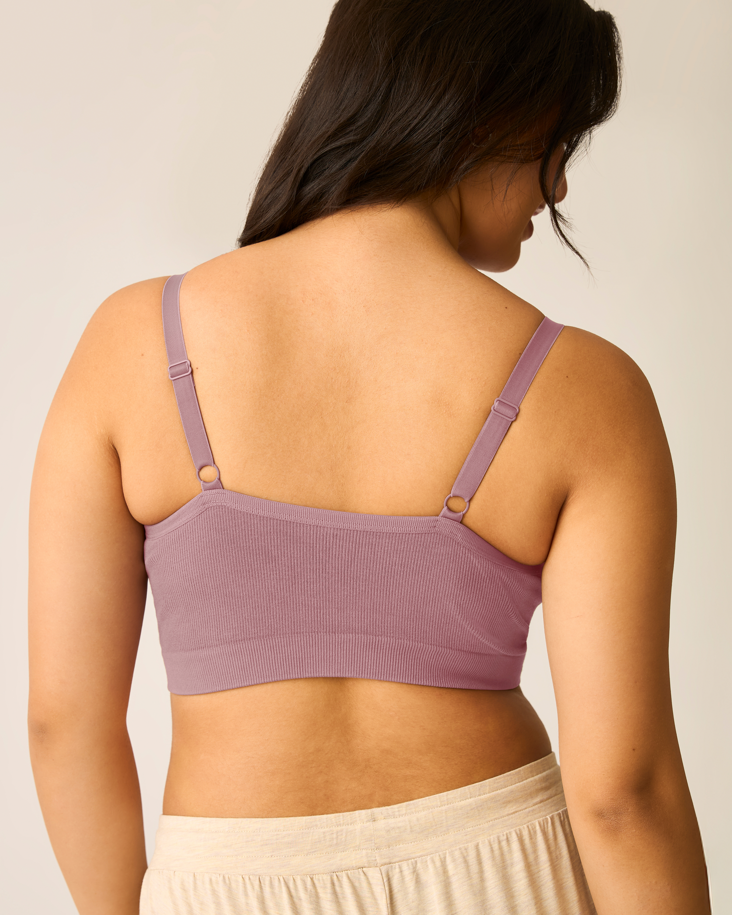 Sublime® Bamboo Hands-Free Pumping Lounge & Sleep Bra | Twilight | Kindred Bravely - additional view