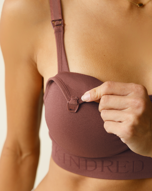 Simply Sublime® Nursing Bra | Redwood | Kindred Bravely - additional view