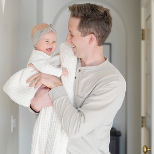 WAFFLE KNIT RECEIVING BLANKETS | Saranoni