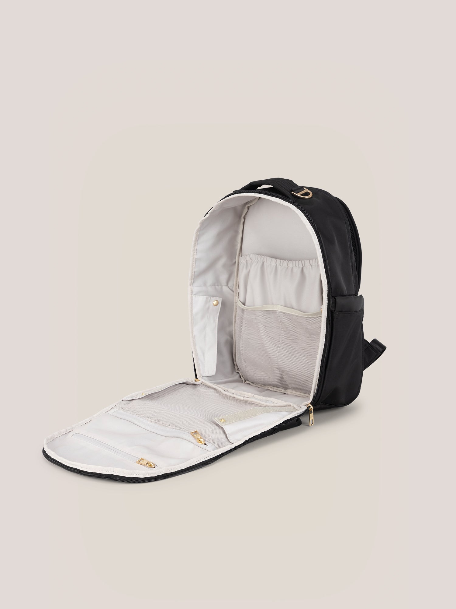 Classic Diaper Backpack - Black | JuJuBe - additional view