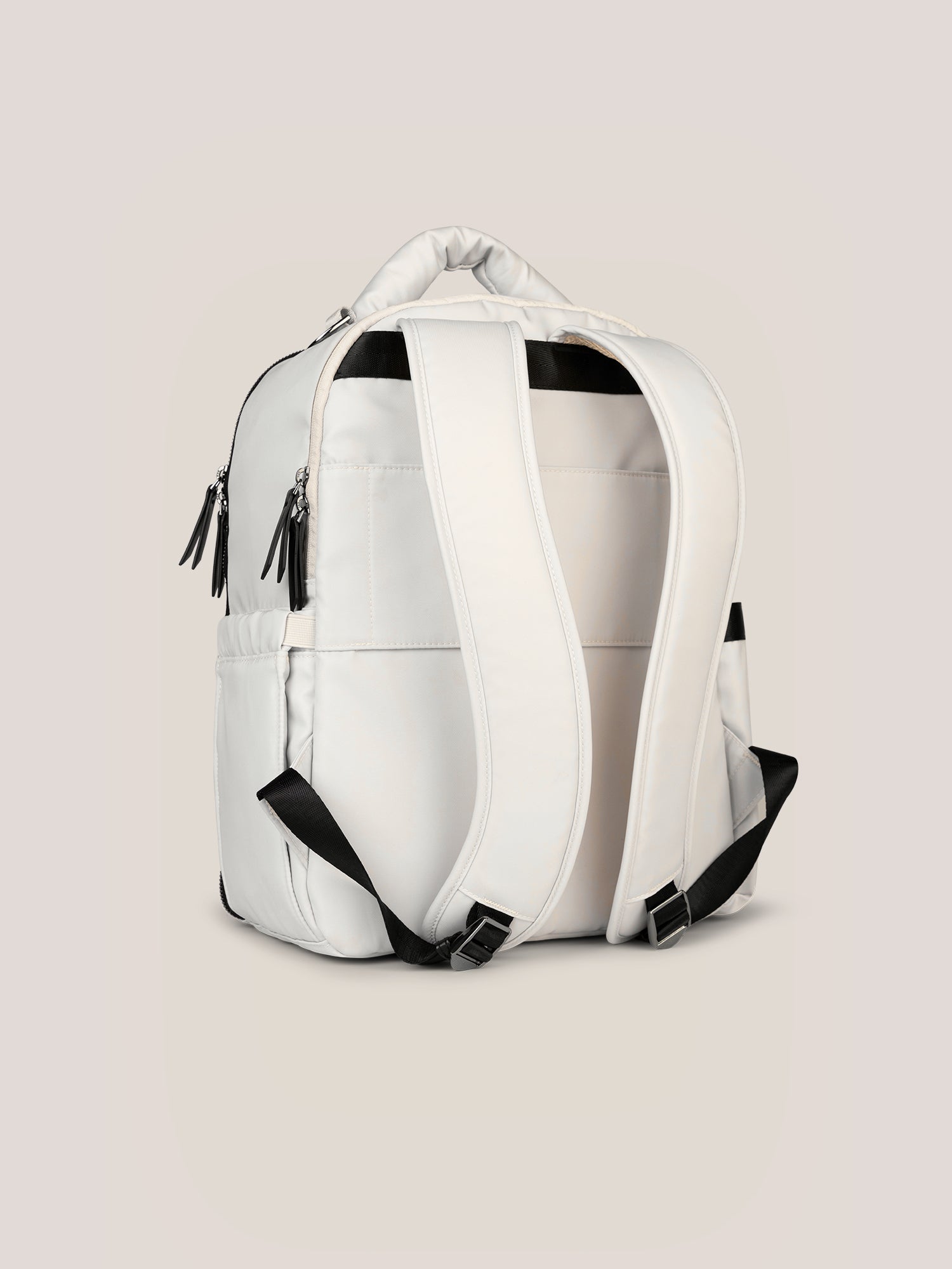 Witney Carson Classic Diaper Backpack - Cloud | JuJuBe - additional view