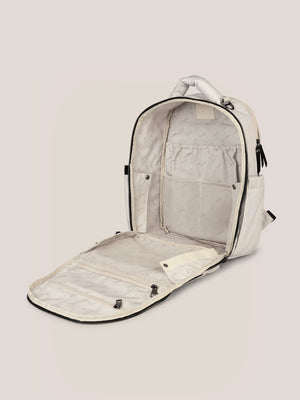 Witney Carson Classic Diaper Backpack - Cloud | JuJuBe - additional view