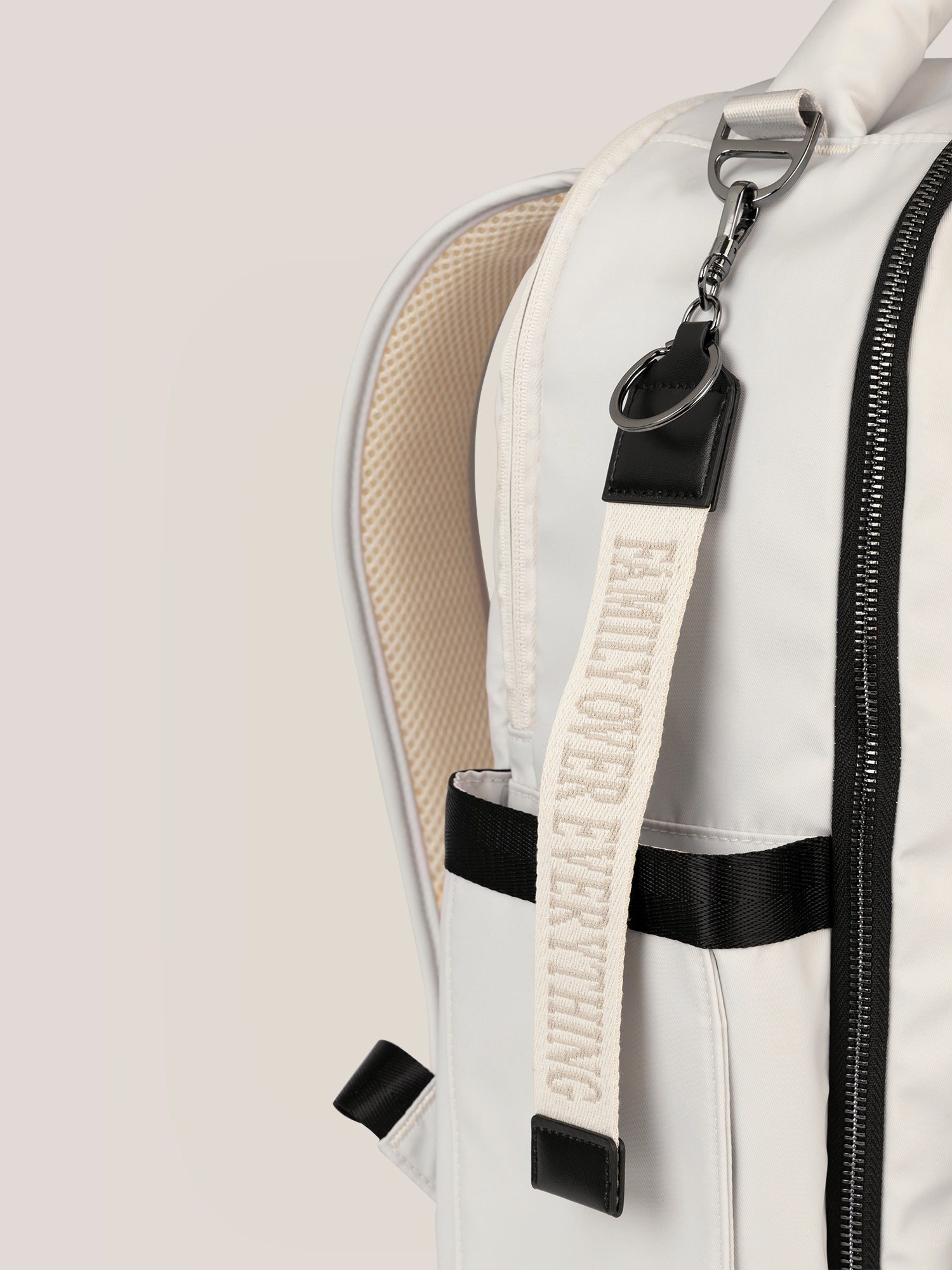 Witney Carson Classic Diaper Backpack - Cloud | JuJuBe - additional view
