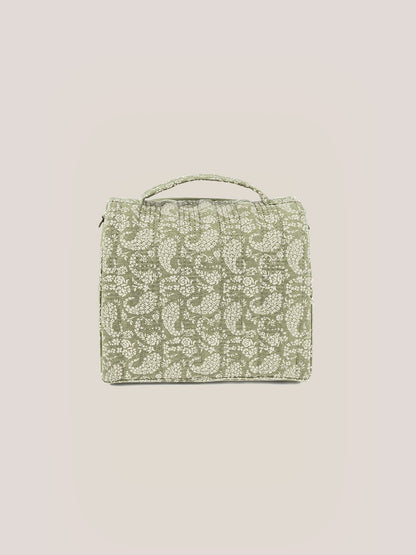 Sazan + JuJuBe Insulated Bottle Bag - Paisley Floral