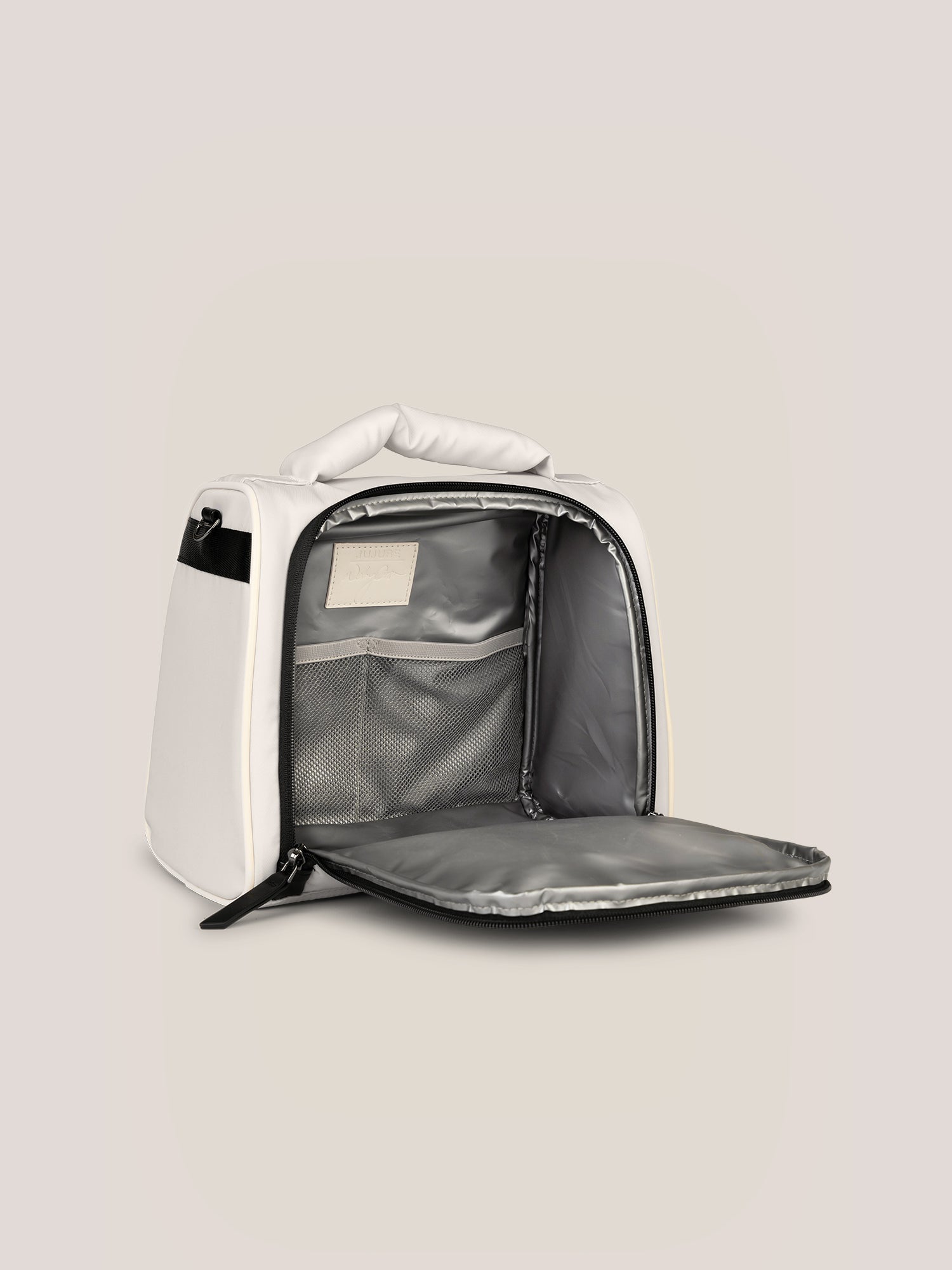 Witney Carson Insulated Bottle Bag - Cloud | JuJuBe - additional view