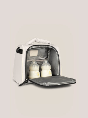 Witney Carson Insulated Bottle Bag - Cloud | JuJuBe - additional view