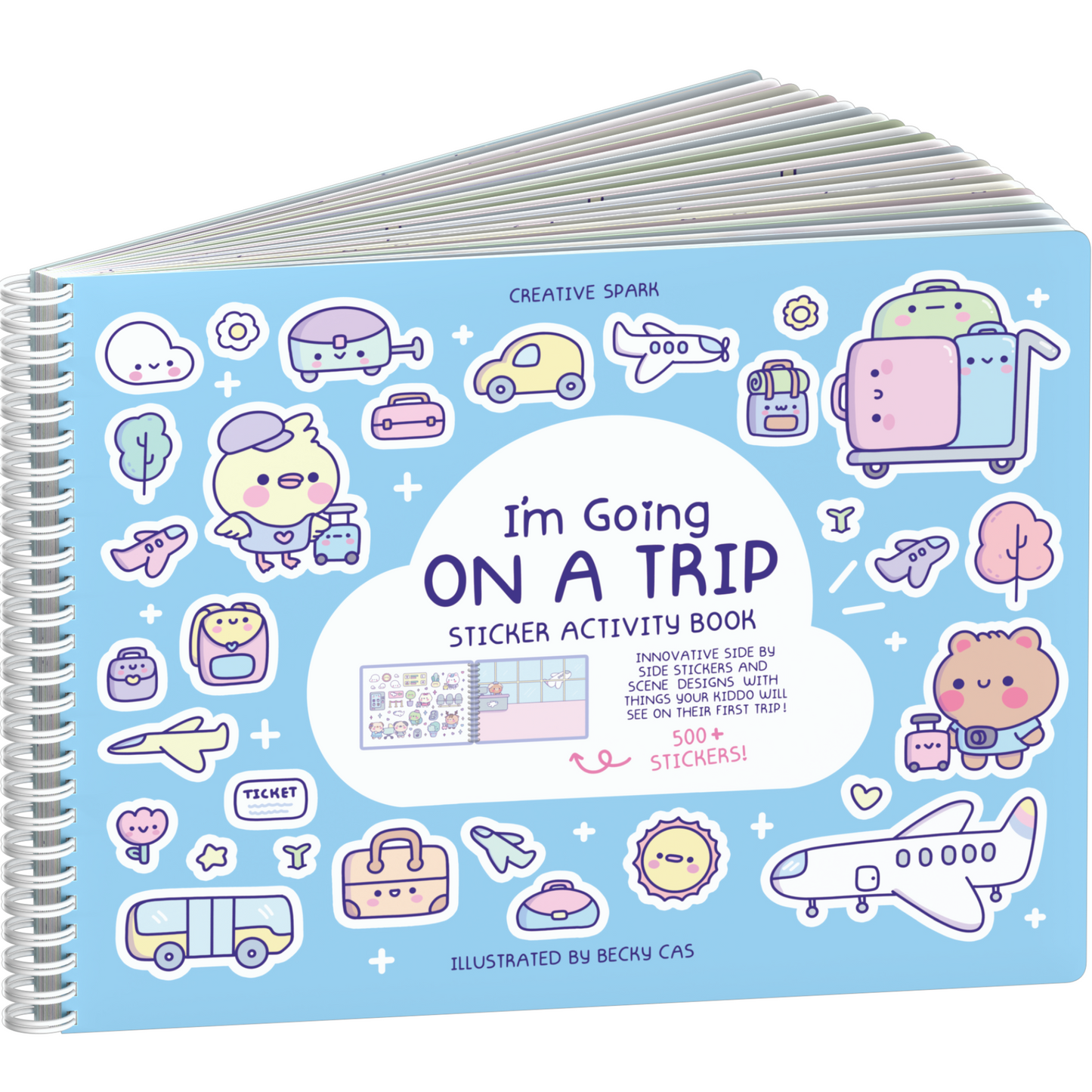 Going on a Trip Sticker Book