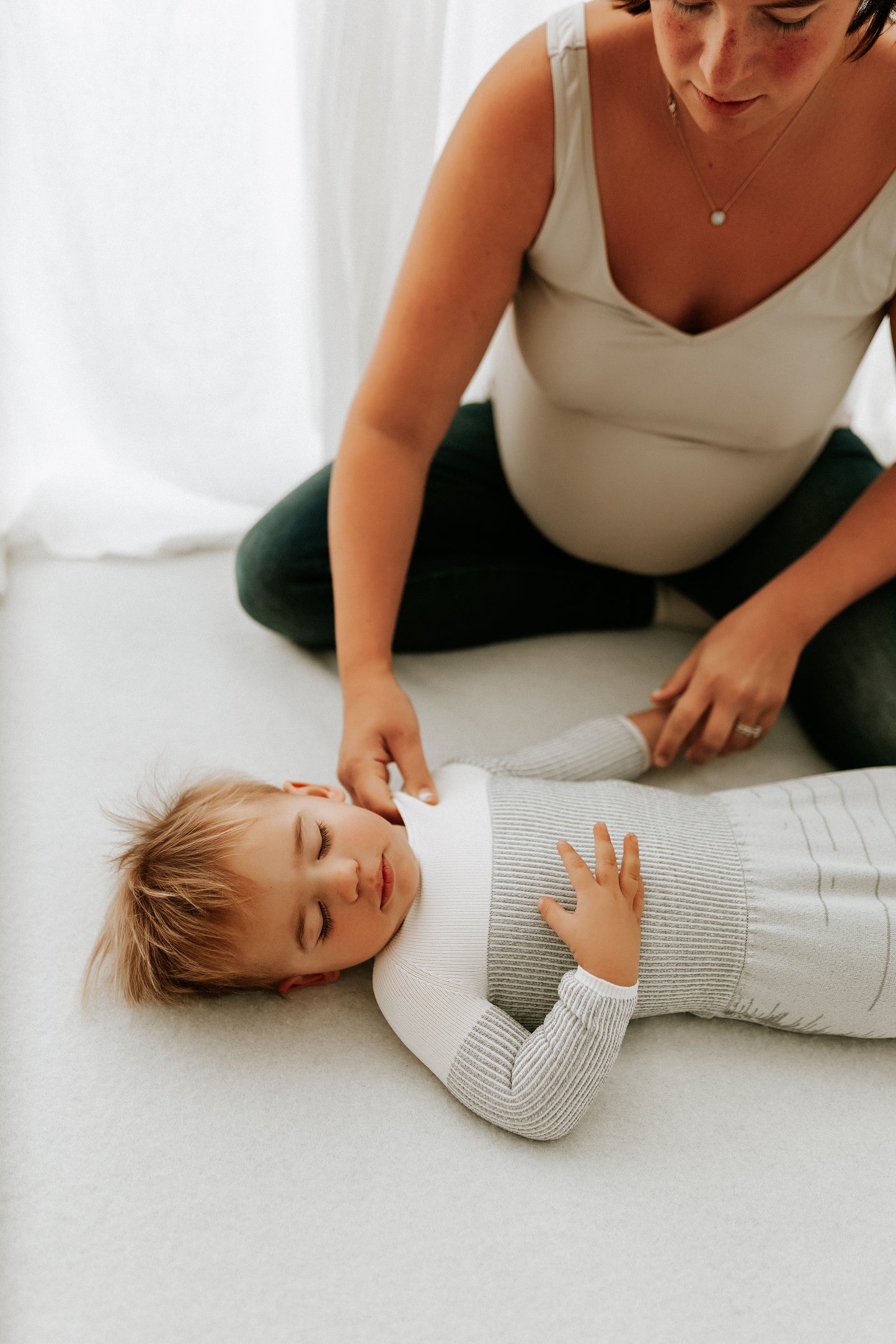 Grey Arms Out™ Long Sleeve Sleep Sack