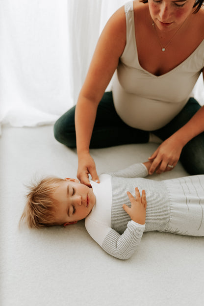 Grey Arms Out™ Long Sleeve Sleep Sack