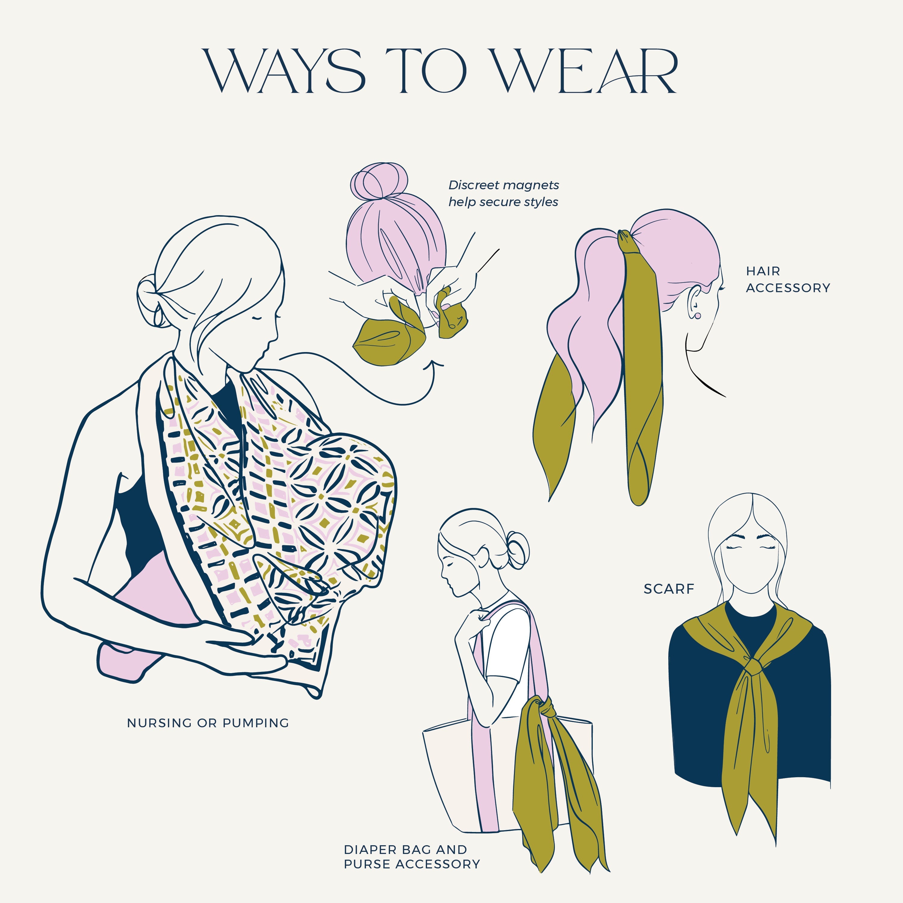The Limitless SilkSnap Scarf | PIOLINA - additional view