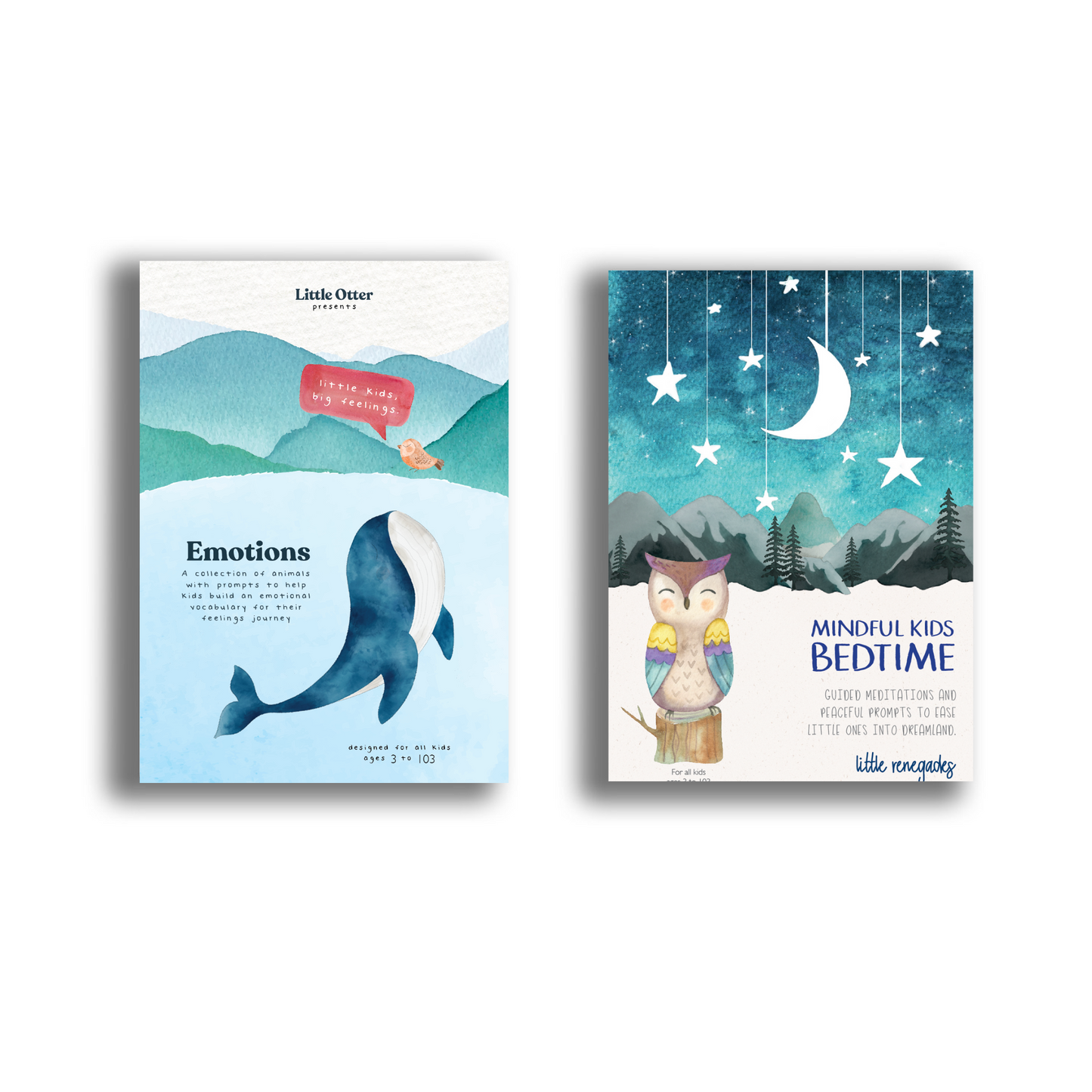 Mindful Kids Cards Bundle: Emotions + Bedtime