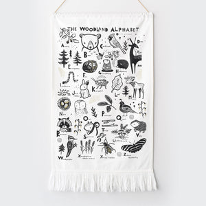 Woodland Alphabet Tapestry | Wee Gallery