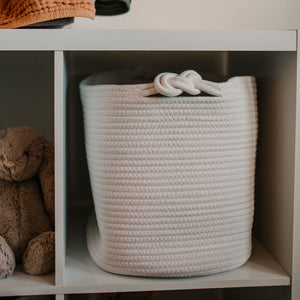 Rope Cube Storage Basket | Parker Baby Co. - additional view