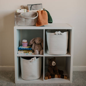 Rope Cube Storage Basket | Parker Baby Co. - additional view