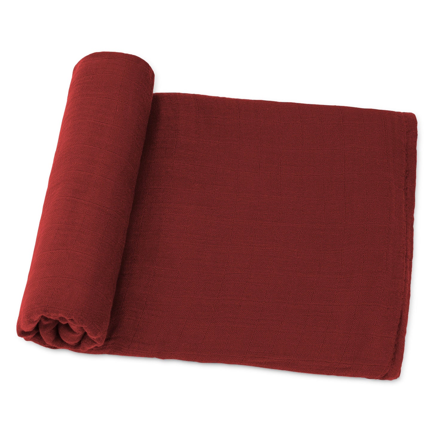 Muslin Swaddle Blanket, 1 Pack - Wine