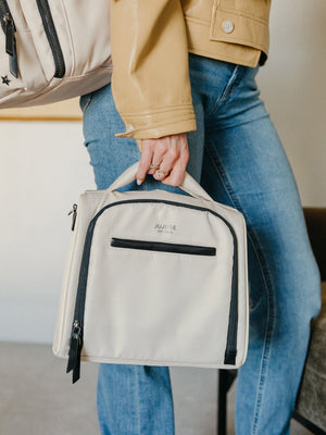 Witney Carson Insulated Bottle Bag - Cloud | JuJuBe - additional view