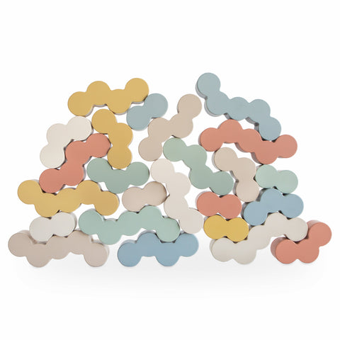 mushie Wooden Balance Blocks