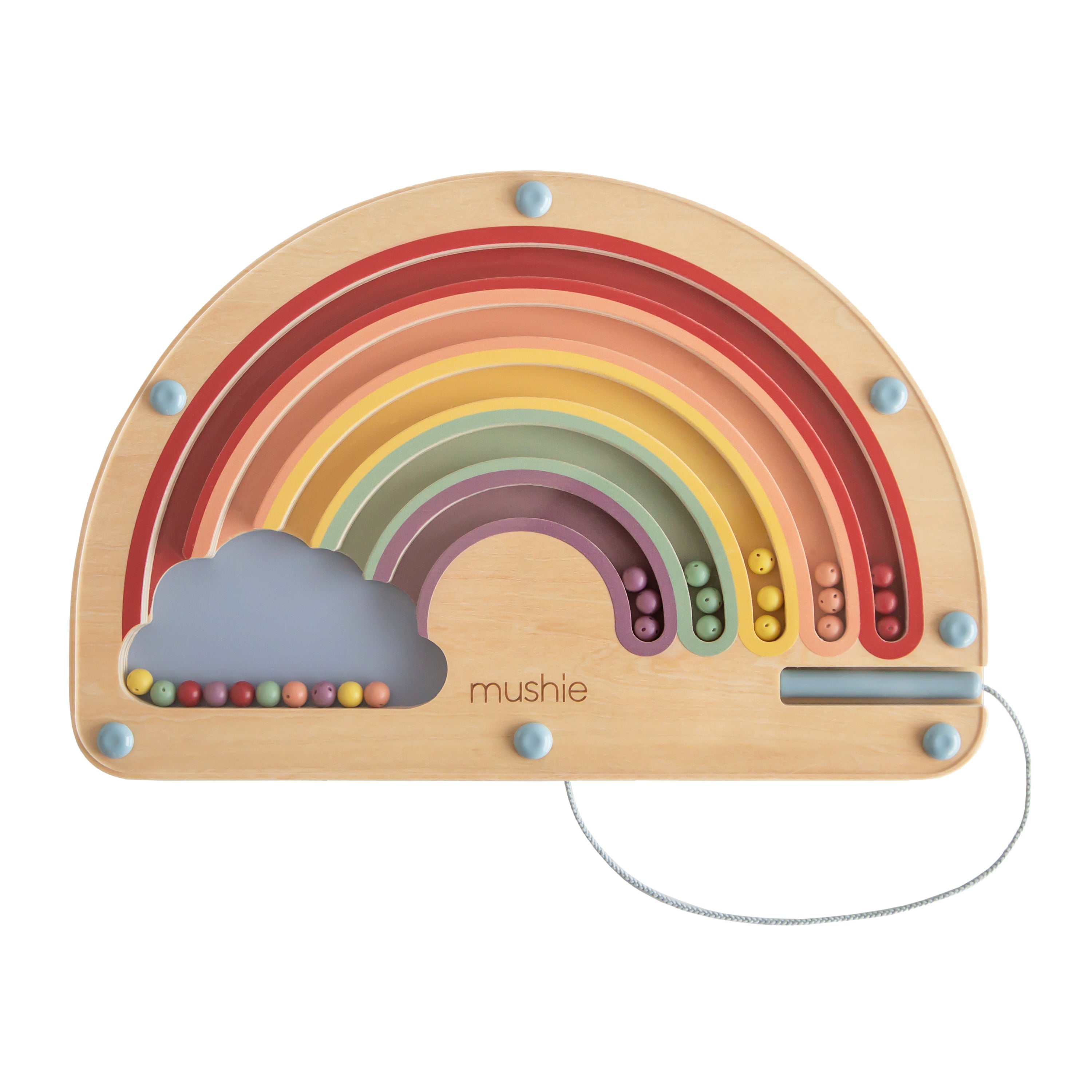 Wooden Magnetic Rainbow Maze