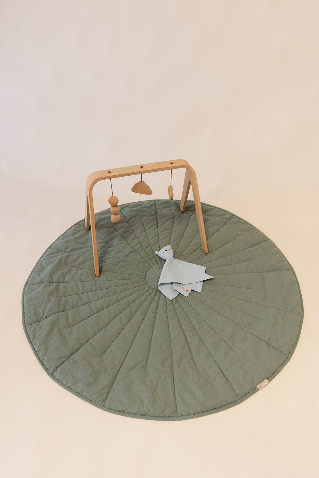 Acadian/Dove - Linen Quilted Playmat