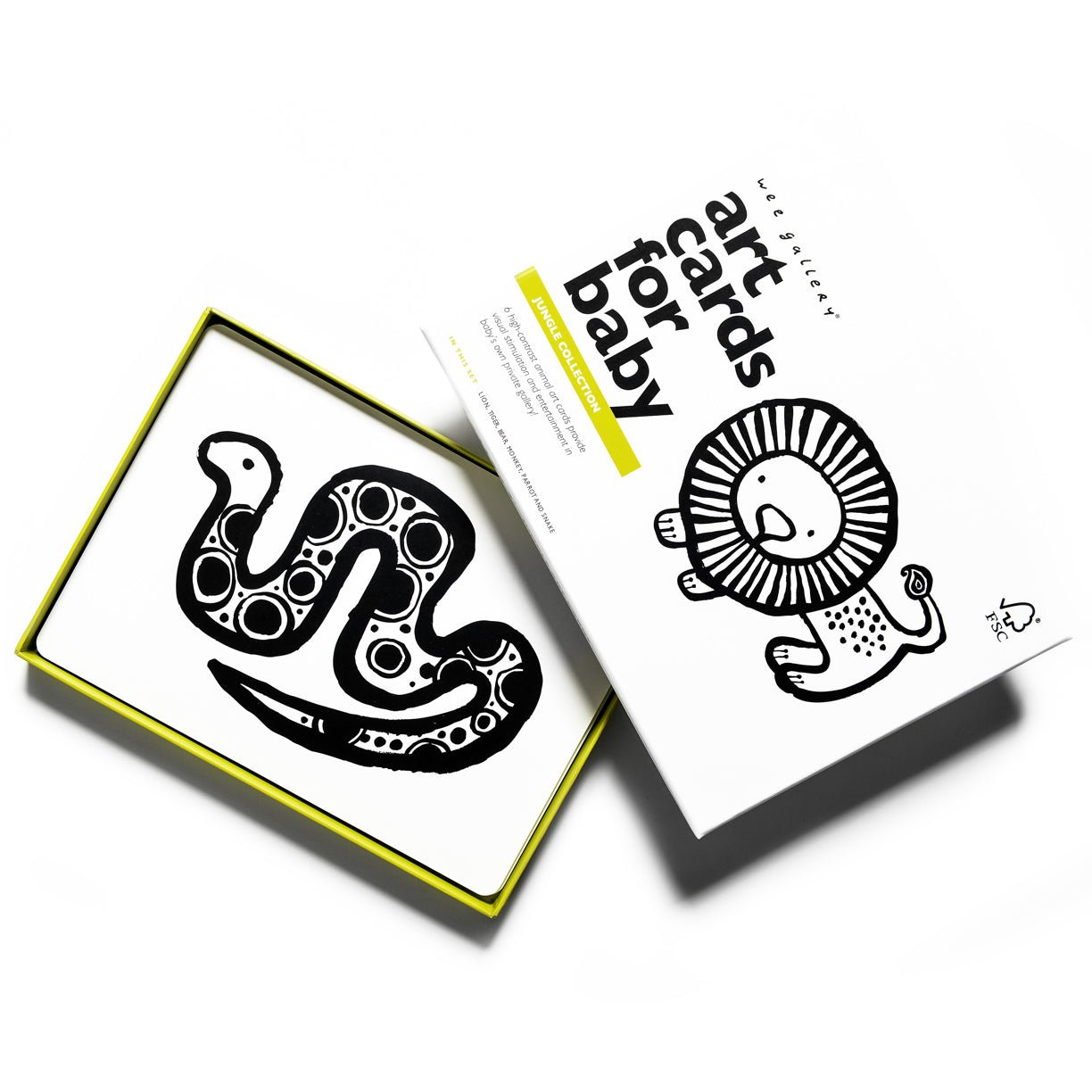Art Cards for Baby - Jungle Collection | Wee Gallery - additional view