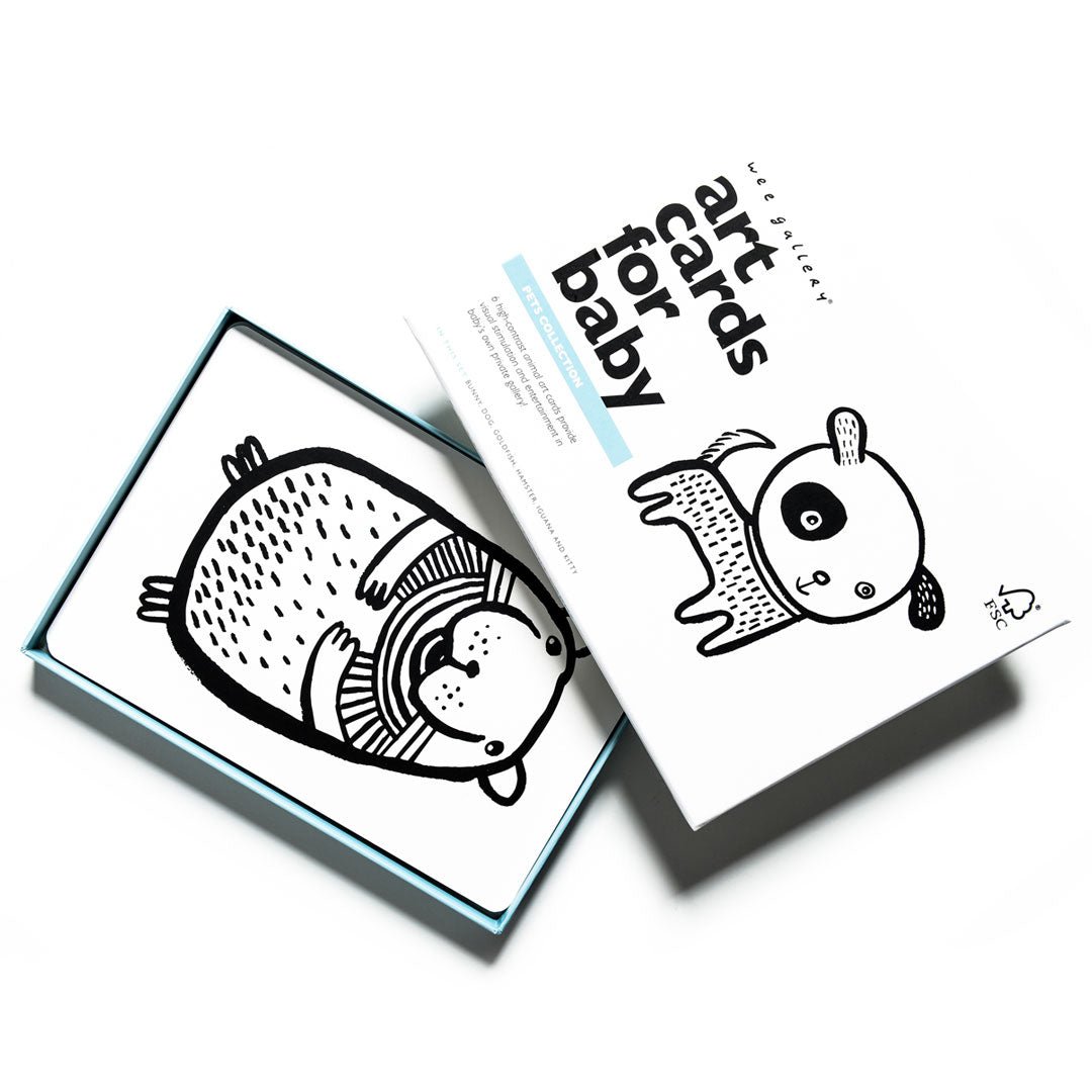 Art Cards for Baby - Pets Collection | Wee Gallery - additional view