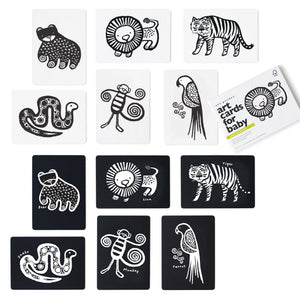 Art Cards for Baby - Jungle Collection | Wee Gallery - additional view