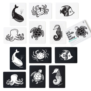 Art Cards for Baby - Ocean Collection | Wee Gallery - additional view