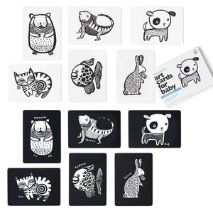 Art Cards for Baby - Pets Collection | Wee Gallery - additional view