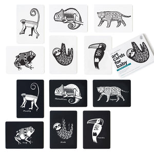 Art Cards for Baby - Rainforest Collection | Wee Gallery - additional view