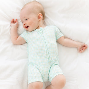 Bluegrass Picnic Short Sleeve & Shorts Bamboo Sleeper | Motette - additional view