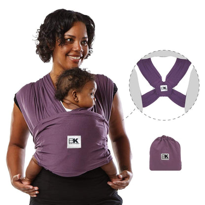 Baby K'tan Original Baby Carrier | Eggplant