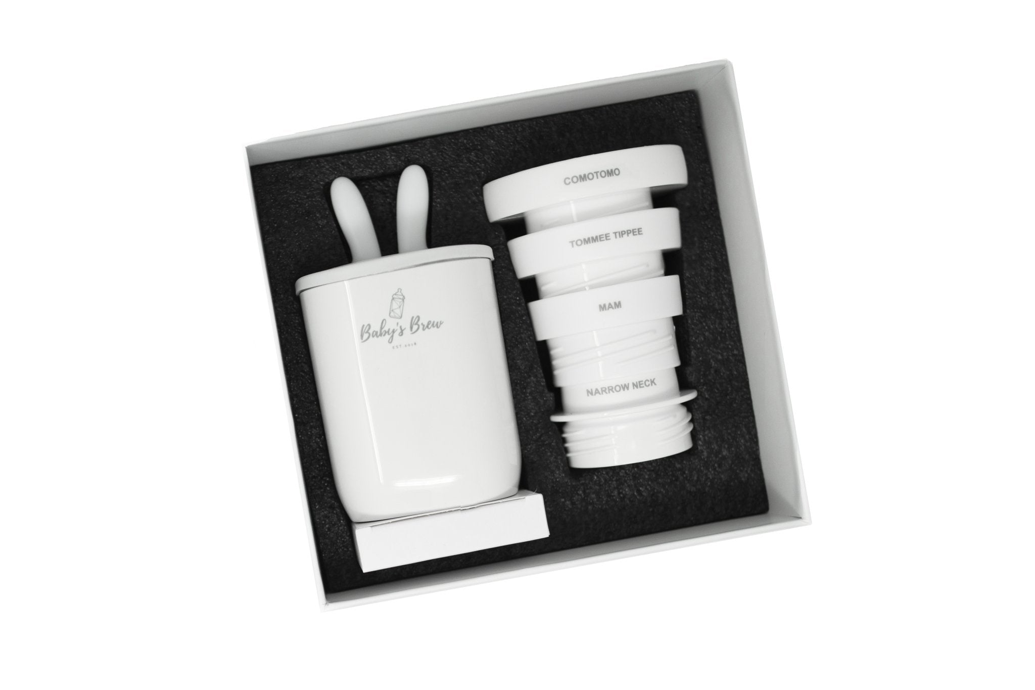 3.0 Portable Bottle Warmer Adapter Set (Warmer + Four Adapters) | The Baby's Brew - additional view