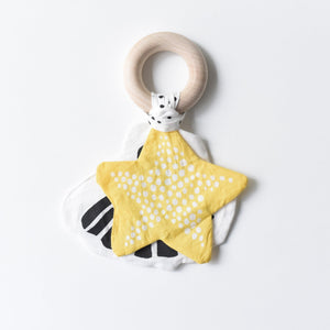 Crinkle Teether - Starfish | Wee Gallery - additional view