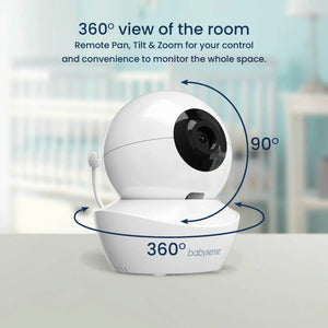 Babysense HD S2: Video Baby Monitor with 2 Cameras, Non Wifi, Split Screen & Night Light Machine | Babysense - additional view
