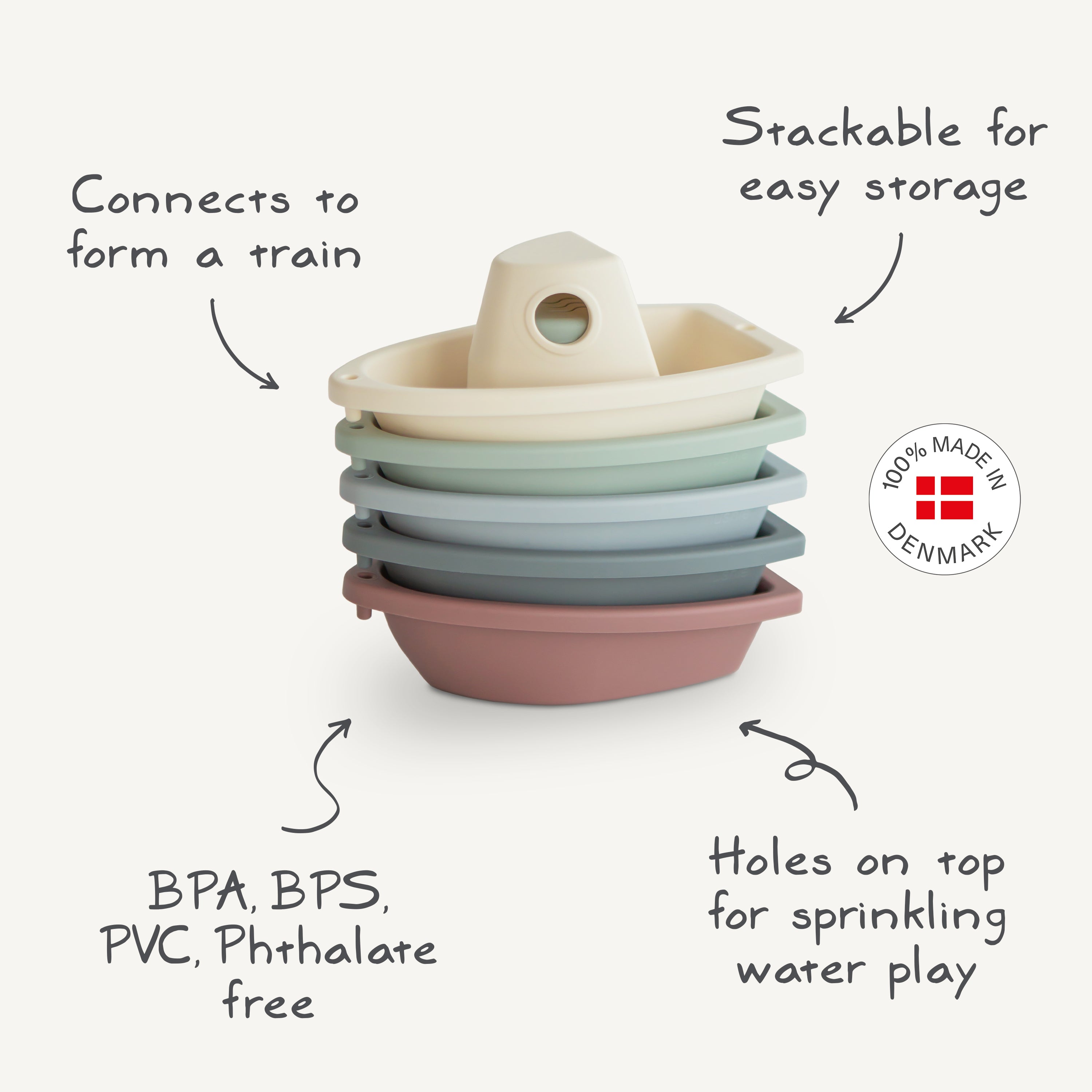Bath Boats | Mushie - additional view