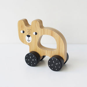 Bear Push Toy | Wee Gallery - additional view